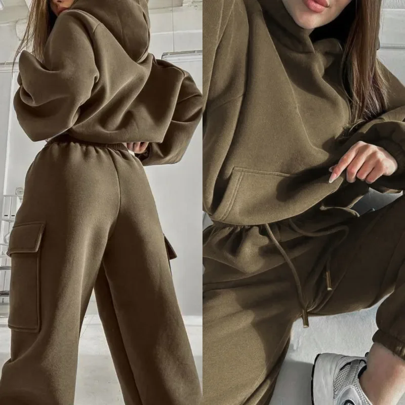 Men'S Fashion For 70 Year Old - Korean Women Fashion Tracksuit Solid Color