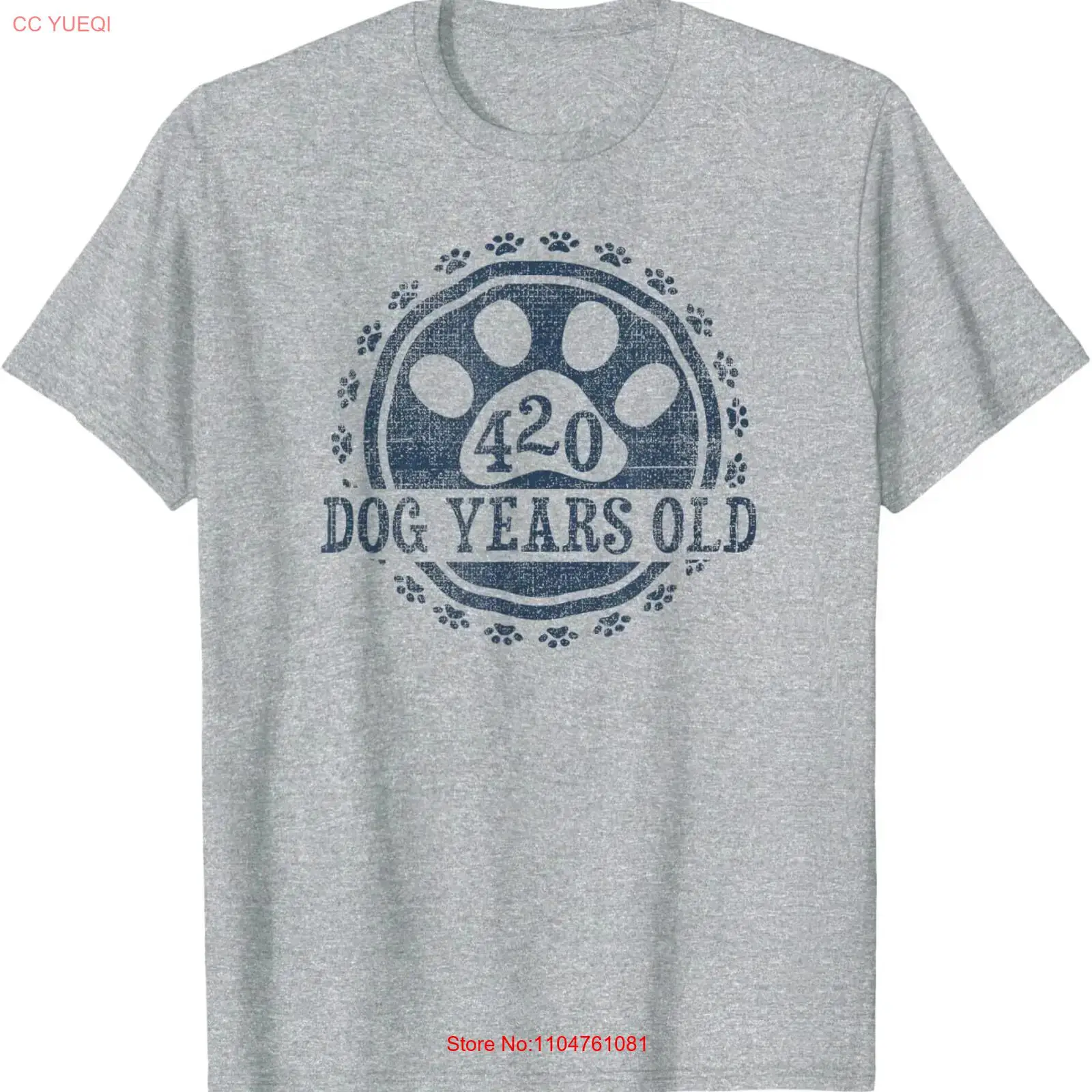 Men'S Fashion For 60 Year Old - 420 Dog Years Old 60 in