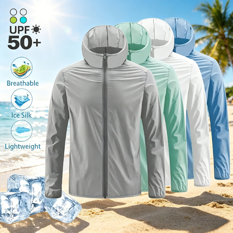 Corduroy Jacket Men - Summer Men's Sun Protection Clothing Lightweight