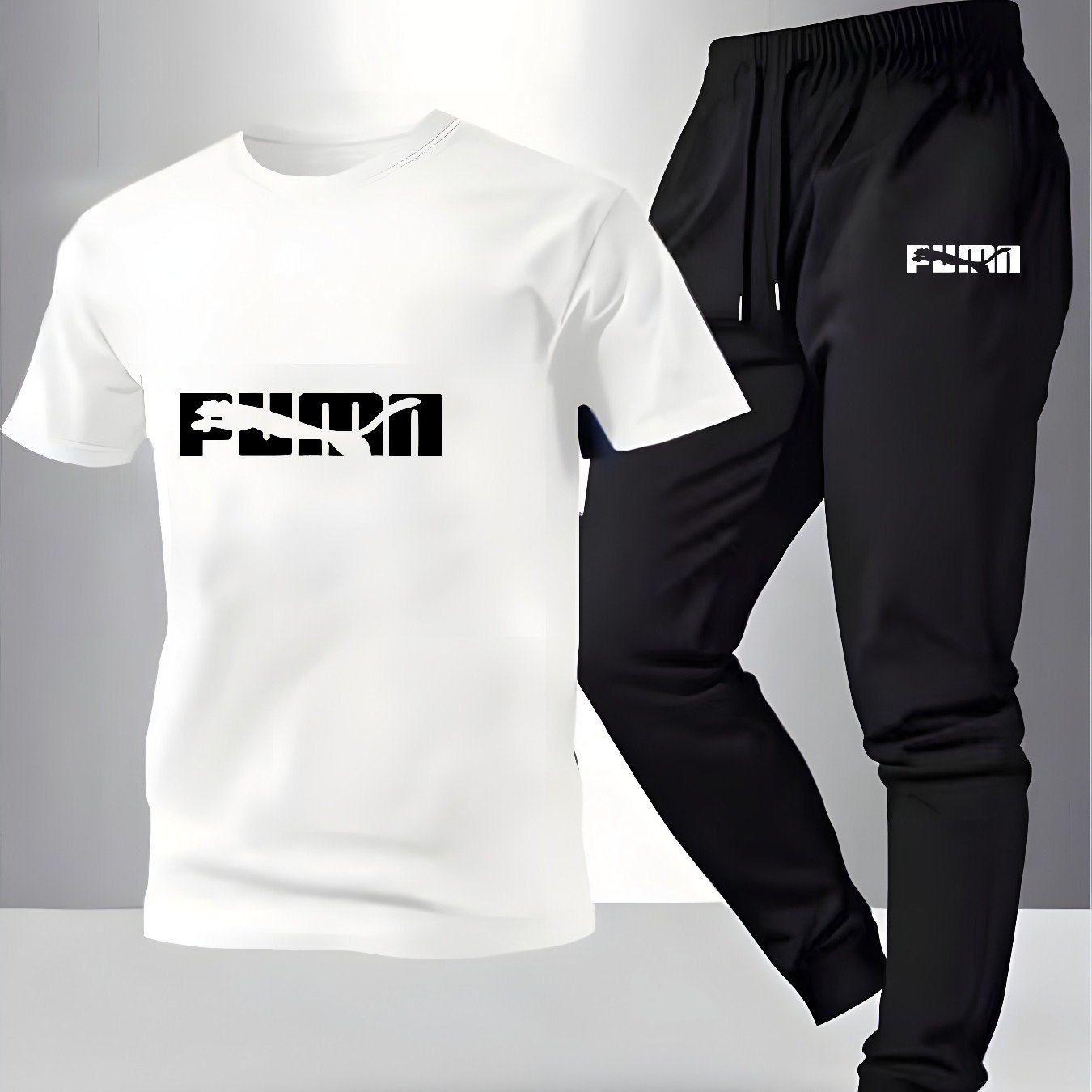 Mens Fashion Clothes - Breathable Cotton Men's Fashion Sportswear Set