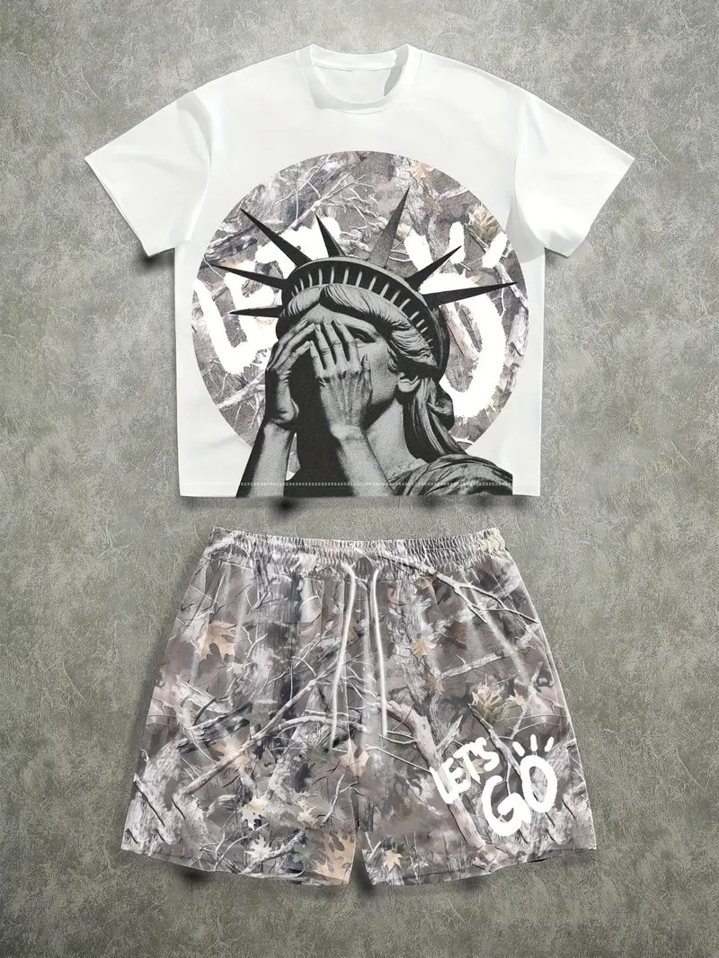 Mens Fashion Casual 2026 - The 2026 Summer New men's Set