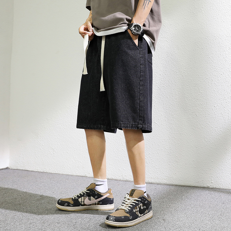 Men'S Fashion Jeans - Outdoor Street Fashion Trend Loose Comfortable