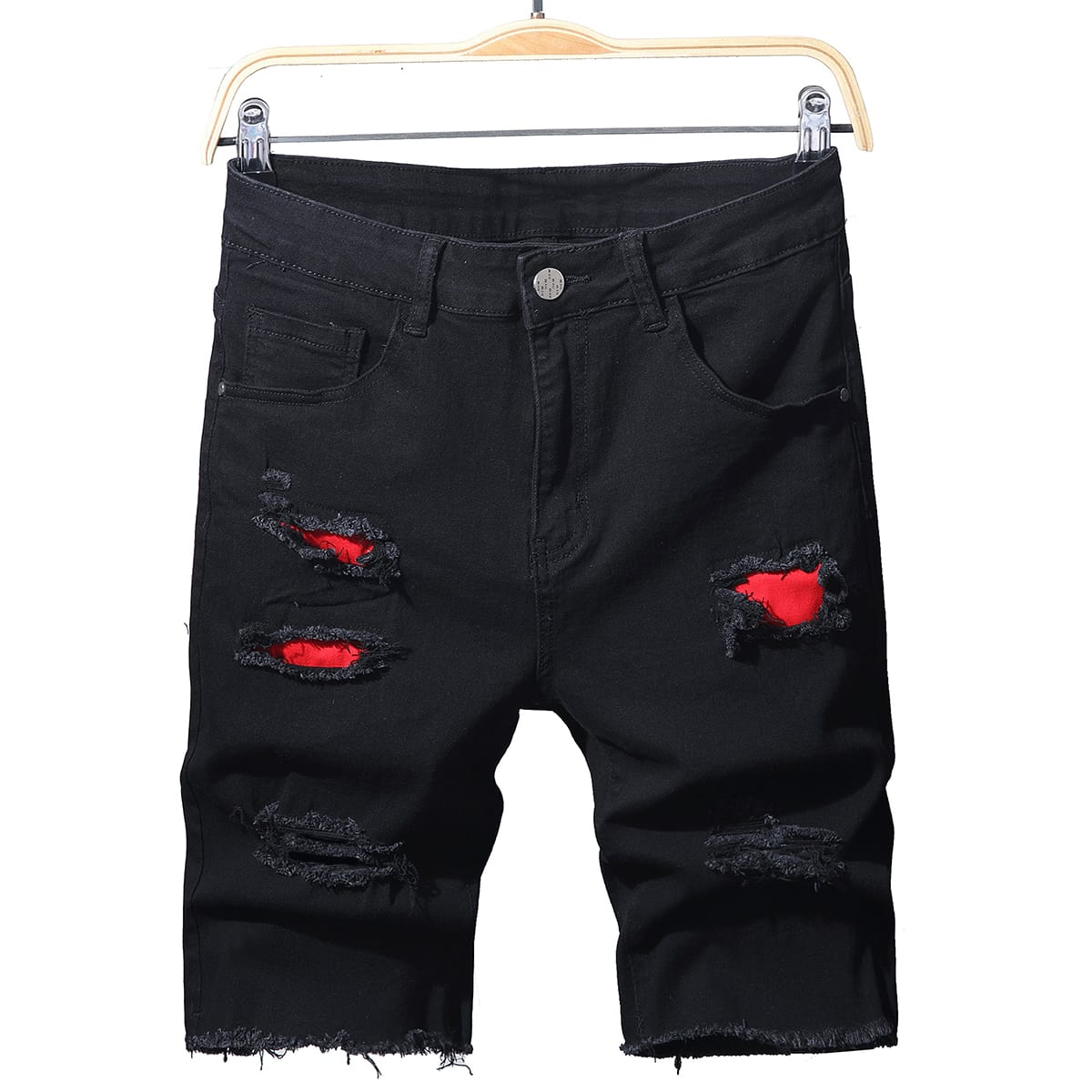 Men'S Fashion Jeans - Summer Slim Stretch Men Short Jeans