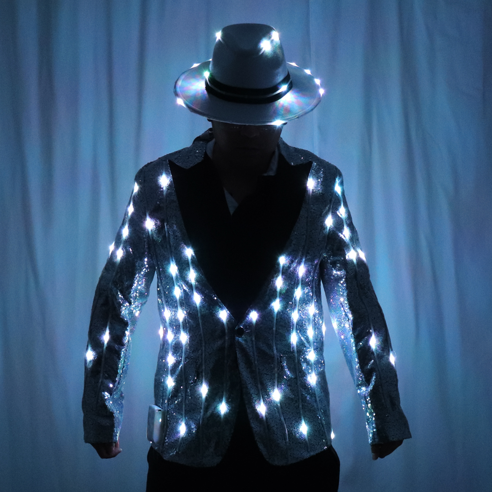 Full Color LED Sequins Fashion - Men'S Fashion For 60 Year Old review and price