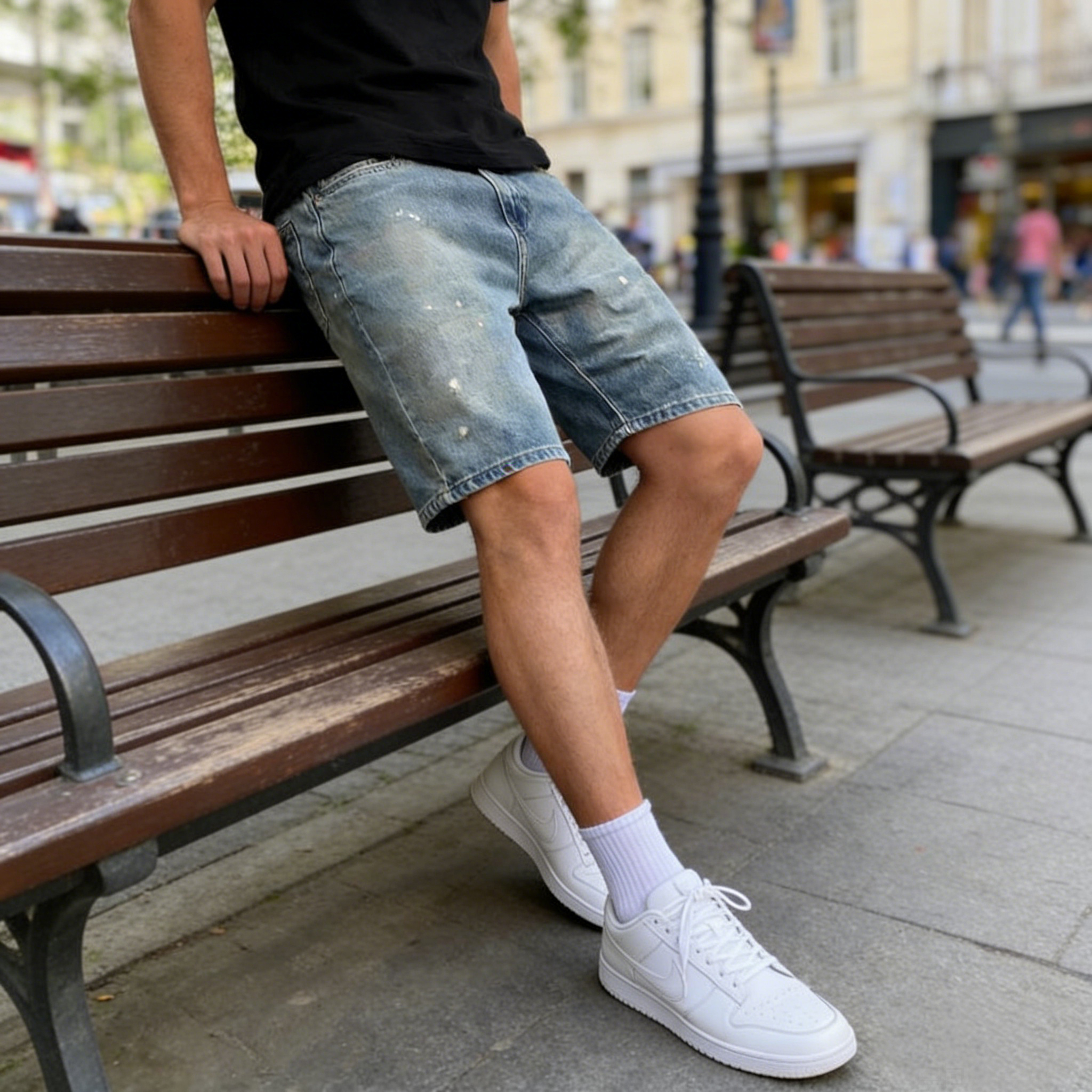 Men's Summer American High Str - Mens Fashion Denim review and price