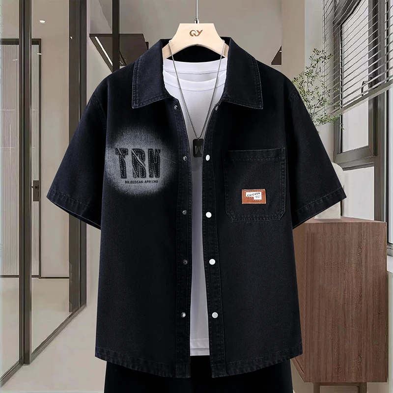Men's Thin Denim Shirt New Sum - Mens Fashion Denim review and price