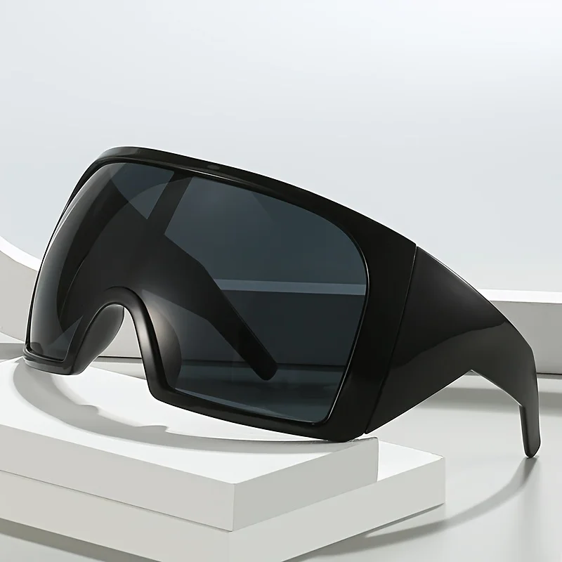 Oversized Sunglasses Men Wrap  - Men'S Fashion Xxl review and price