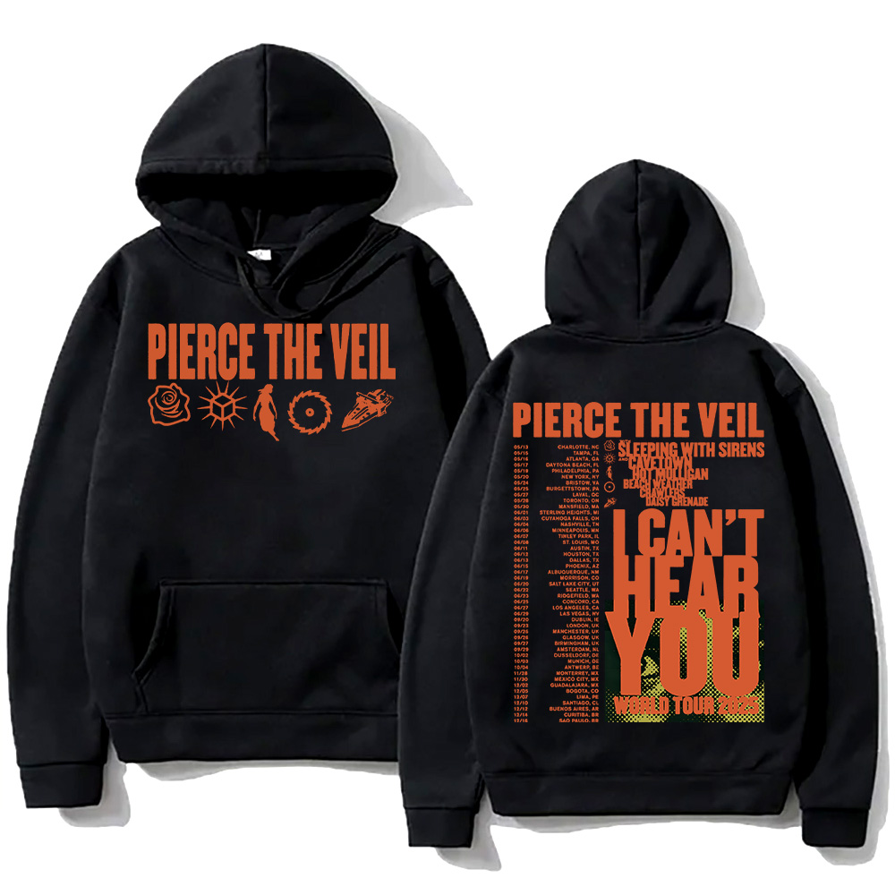 Pierce The Veil I Can't Hear Y - Men'S Fashion For 70 Year Old review and price