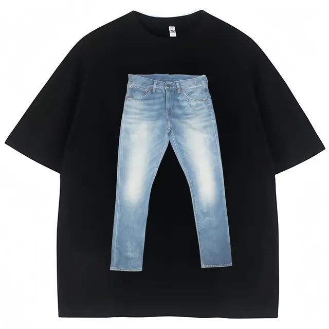 Funny Jeans on Shirt Meme Grap - Jeans Shirt Fashion For Men review and price