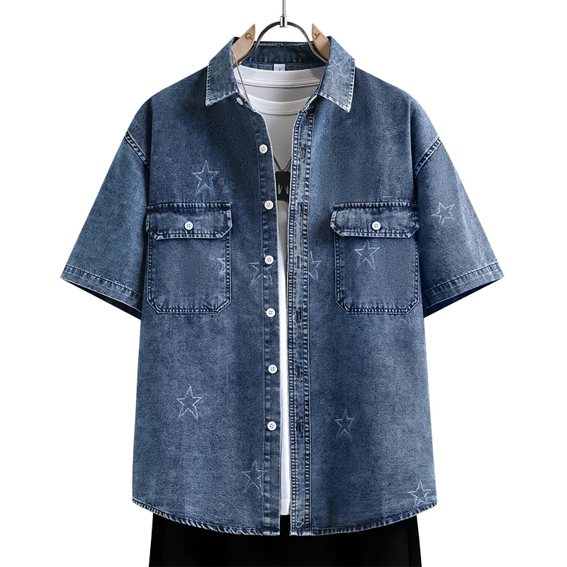 Men's Thin Denim Shirt New Sum - Mens Fashion Denim review and price