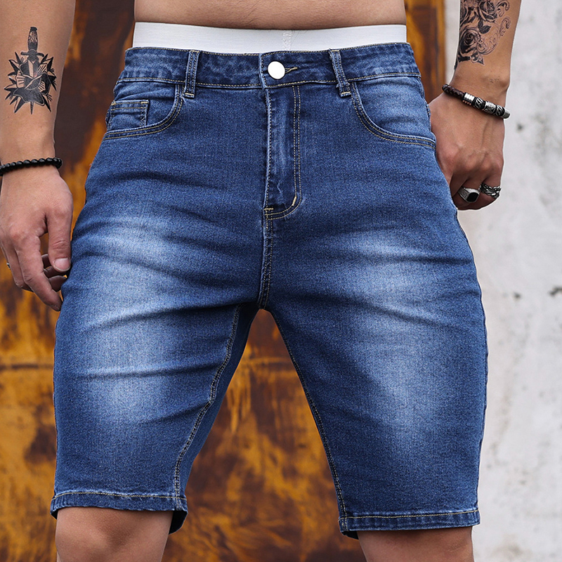 2026 Mens Stretch Denim Shorts - Men'S Fashion Jeans review and price