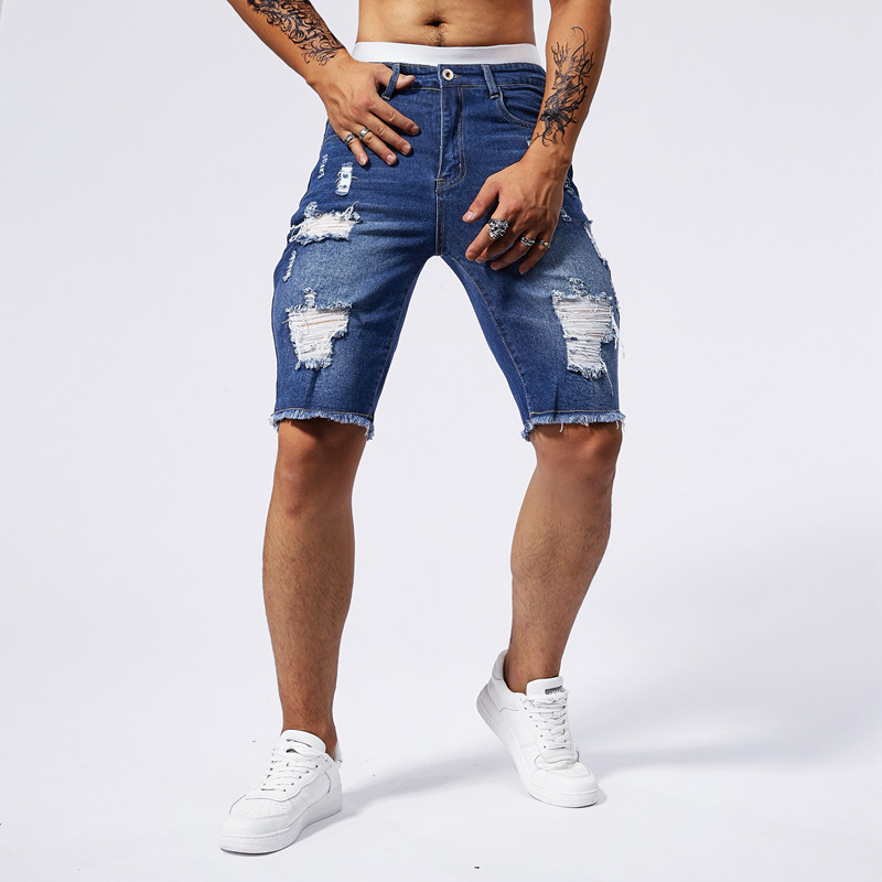 2025 Summer New Men's Ripped D - Mens Fashion Denim review and price