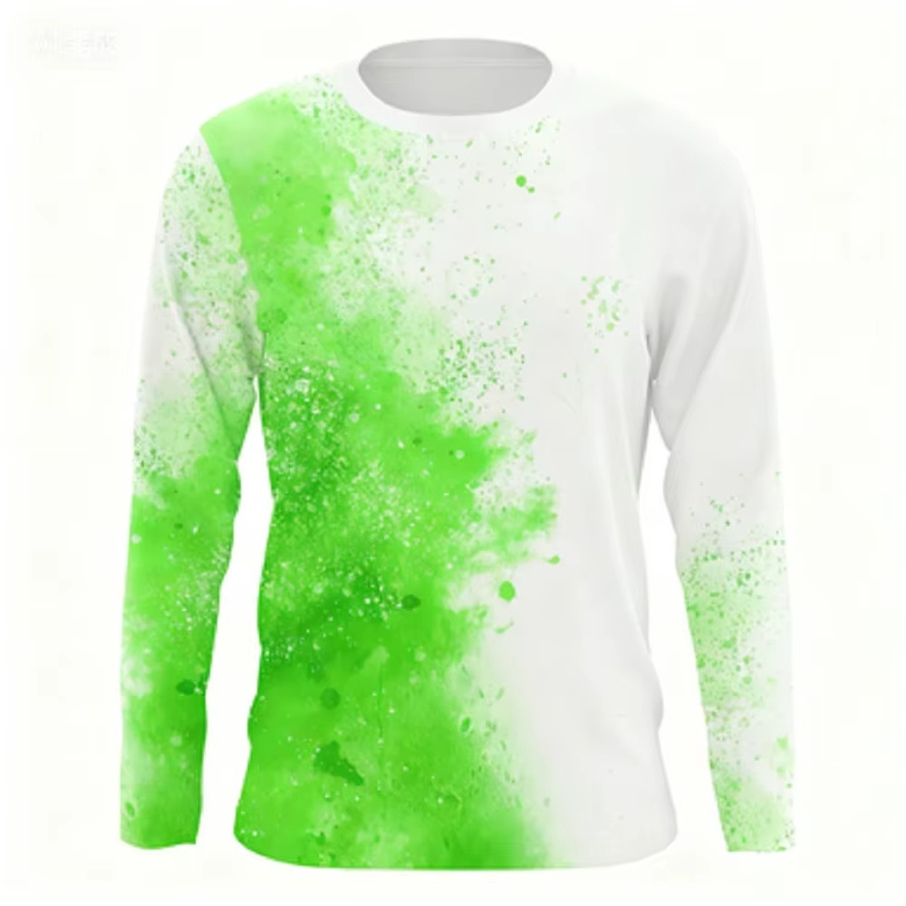 Fashionable Bass Pattern Crew  - Mens Fashion Clothes review and price