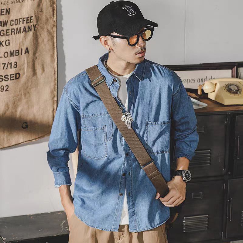Mens American Retro Denim Jack - Mens Fashion Denim review and price