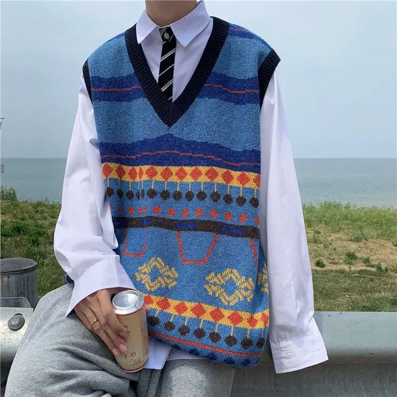 Waistcoat Korean Fashion Knit  - Men'S Fashion Reviews review and price