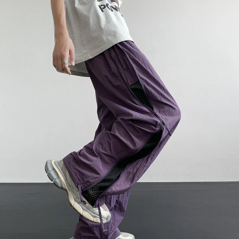 Wide Fishing Cargo Pants for M - Men Fashion Korean Style review and price