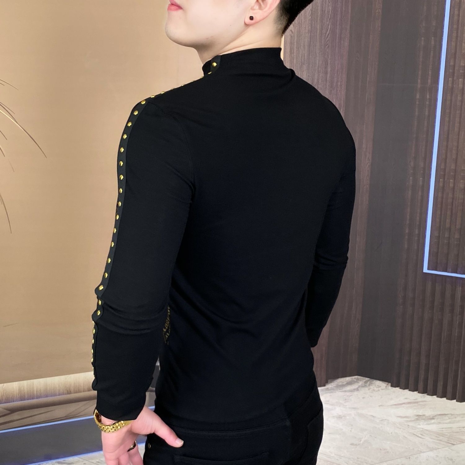 New long-sleeved tops for fash - Mens Fashion Clothes review and price