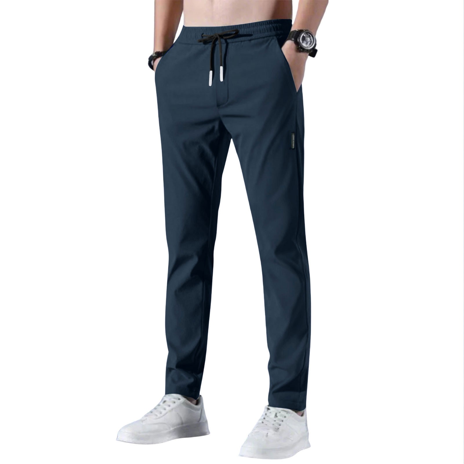 Men'S Loose Trousers Summer Sl - Men Fashion Korean Style review and price