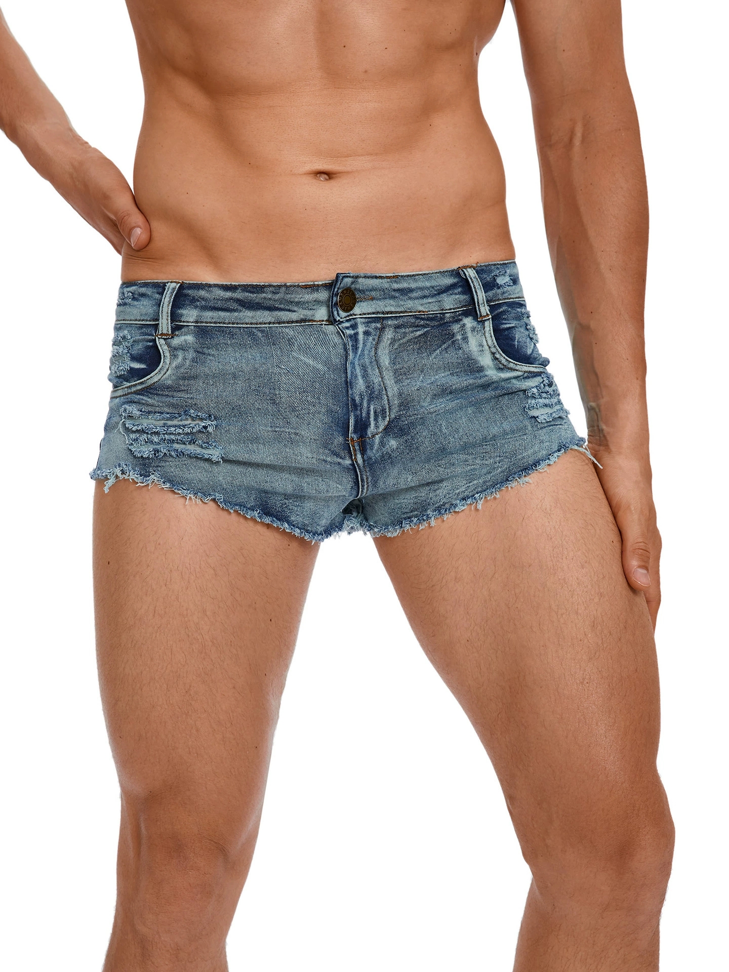 Men's Tight Low Waist Jeans Sh - Men'S Fashion Jeans review and price