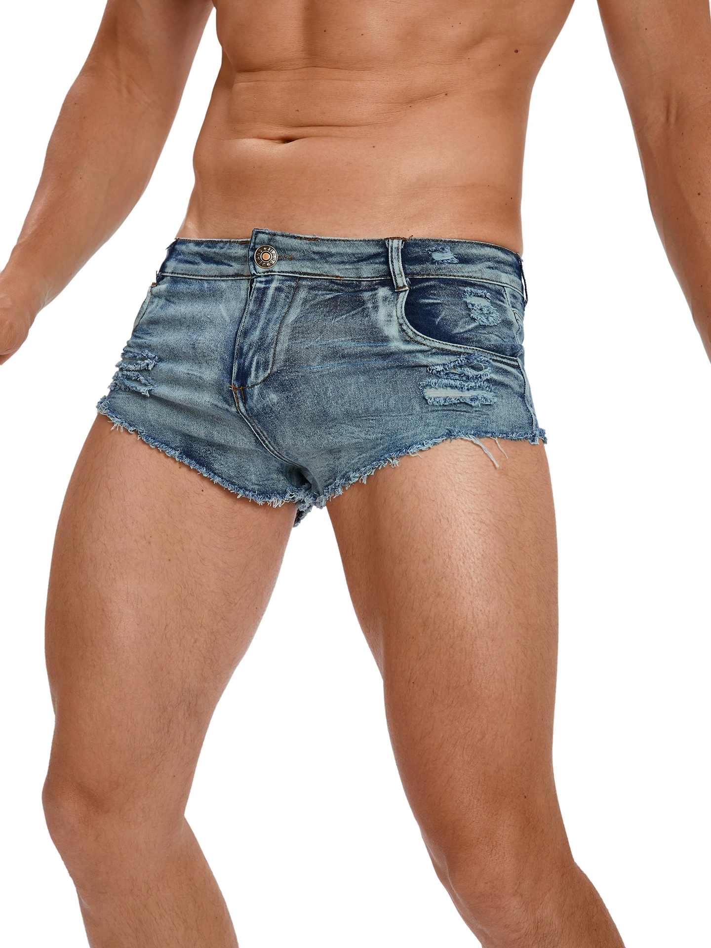 Men's Tight Low Waist Jeans Sh - Men'S Fashion Jeans review and price