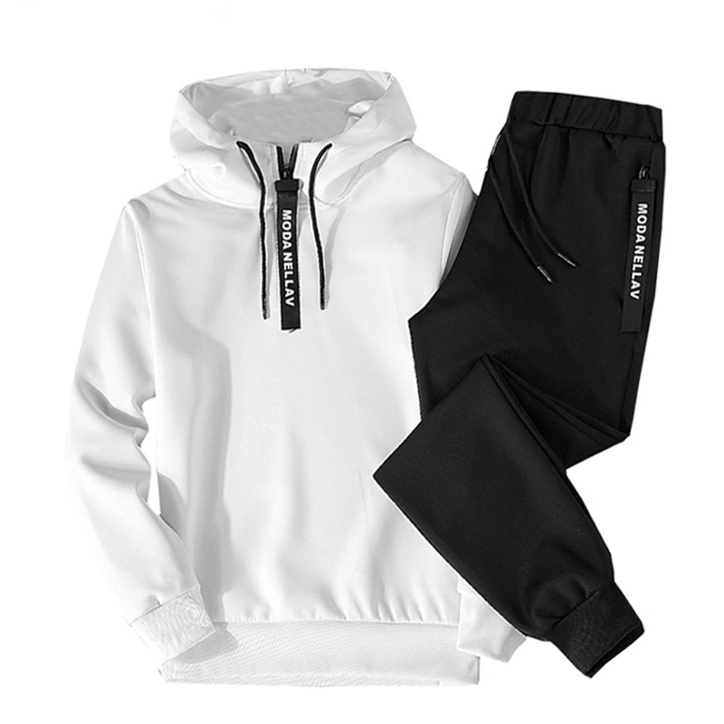 Men Outfit Set Jogger Sports S - Mens Fashion Clothes review and price