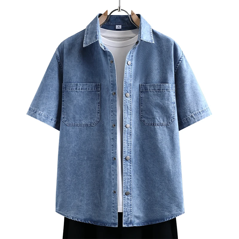 Men's Thin Denim Shirt New Sum - Mens Fashion Denim review and price
