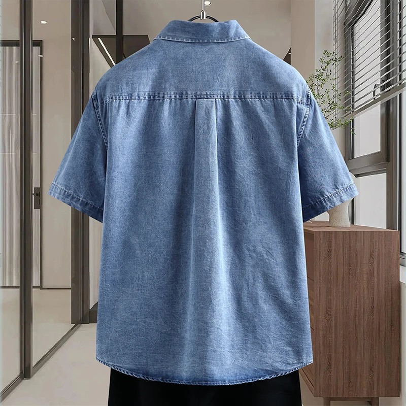 Men's Thin Denim Shirt New Sum - Mens Fashion Denim review and price