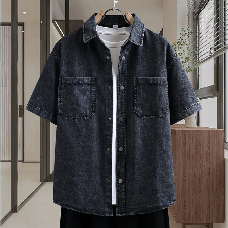 Men's Thin Denim Shirt New Sum - Mens Fashion Denim review and price