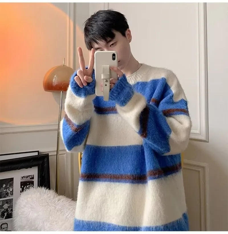 Striped Ladies Sweater Autumn  - Men'S Fashion For 70 Year Old review and price