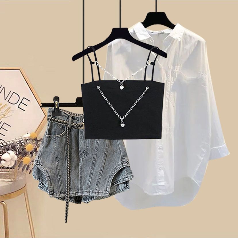 Summer Set Women's 2024 New Ko - Jeans Shirt Fashion For Men review and price