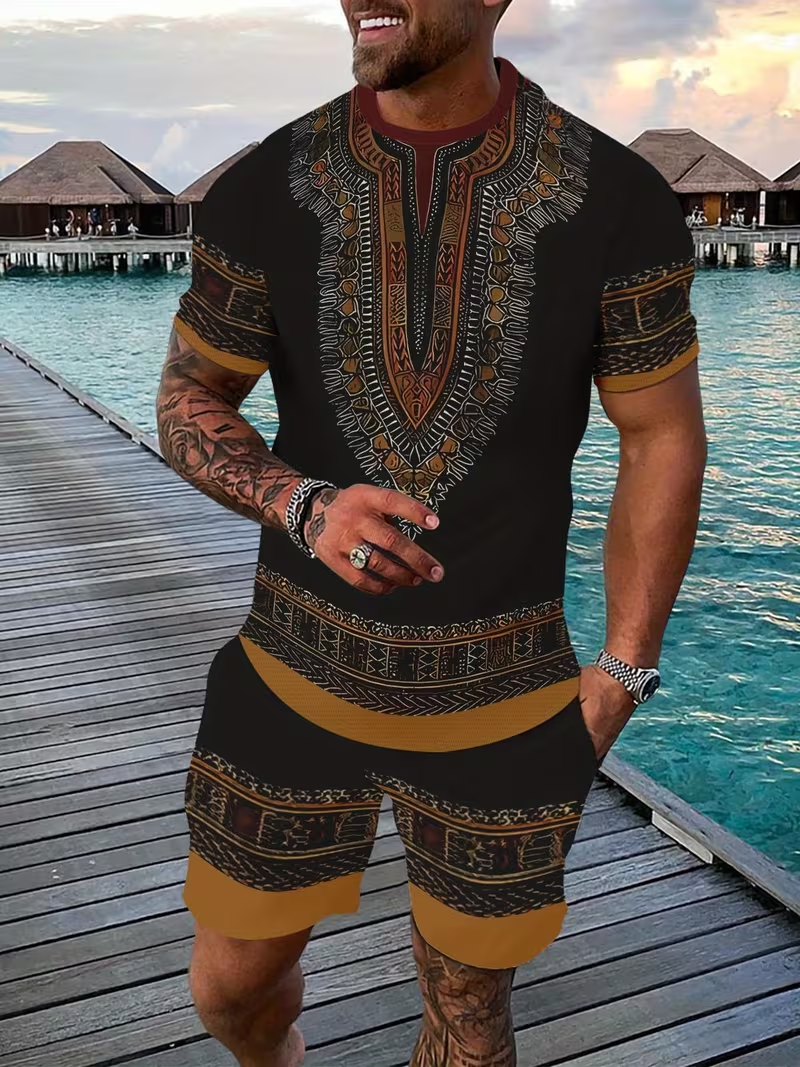New Men's Suits African Dashik - Mens Fashion Clothes review and price