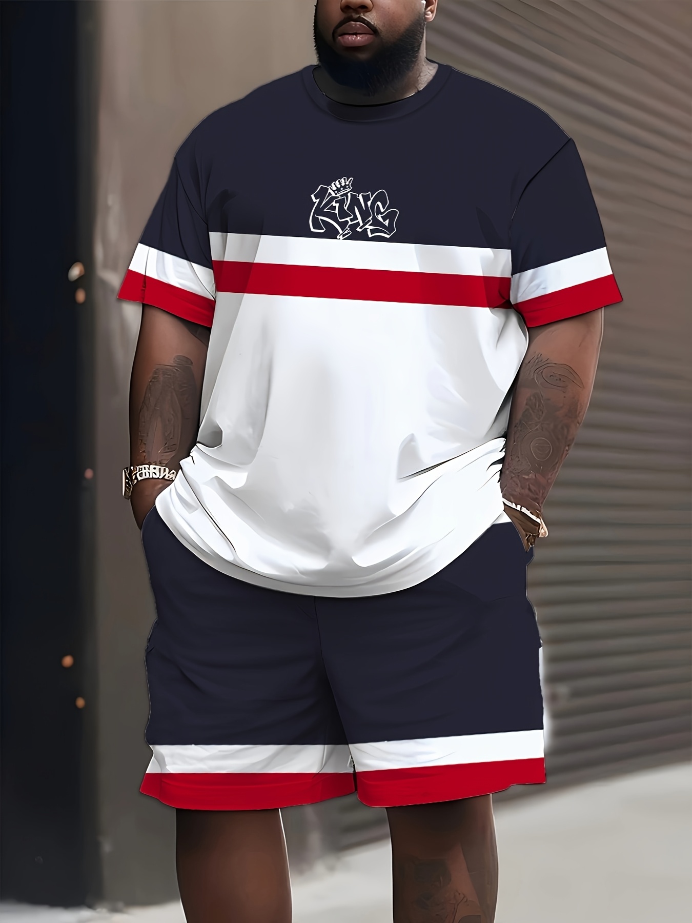 New Plus Size Men's T-shirt An - Mens Fashion Clothes review and price