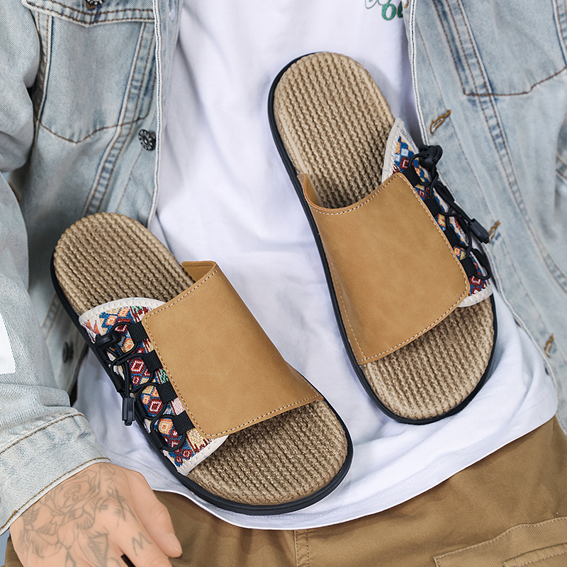 Men's slippers summer new brea - Men'S Fashion Xxl review and price