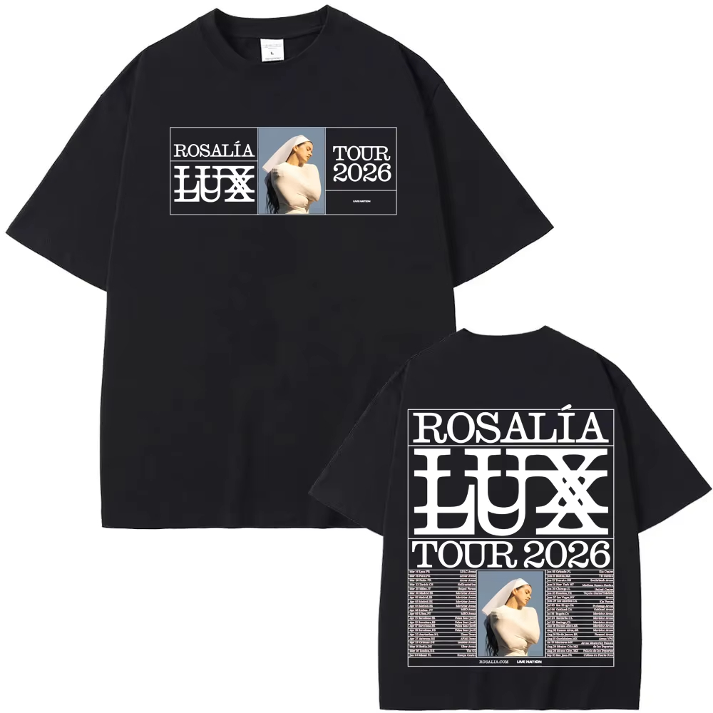 ROSALIA LUX tour T-SHIRT 2026  - Men'S Fashion Websites review and price