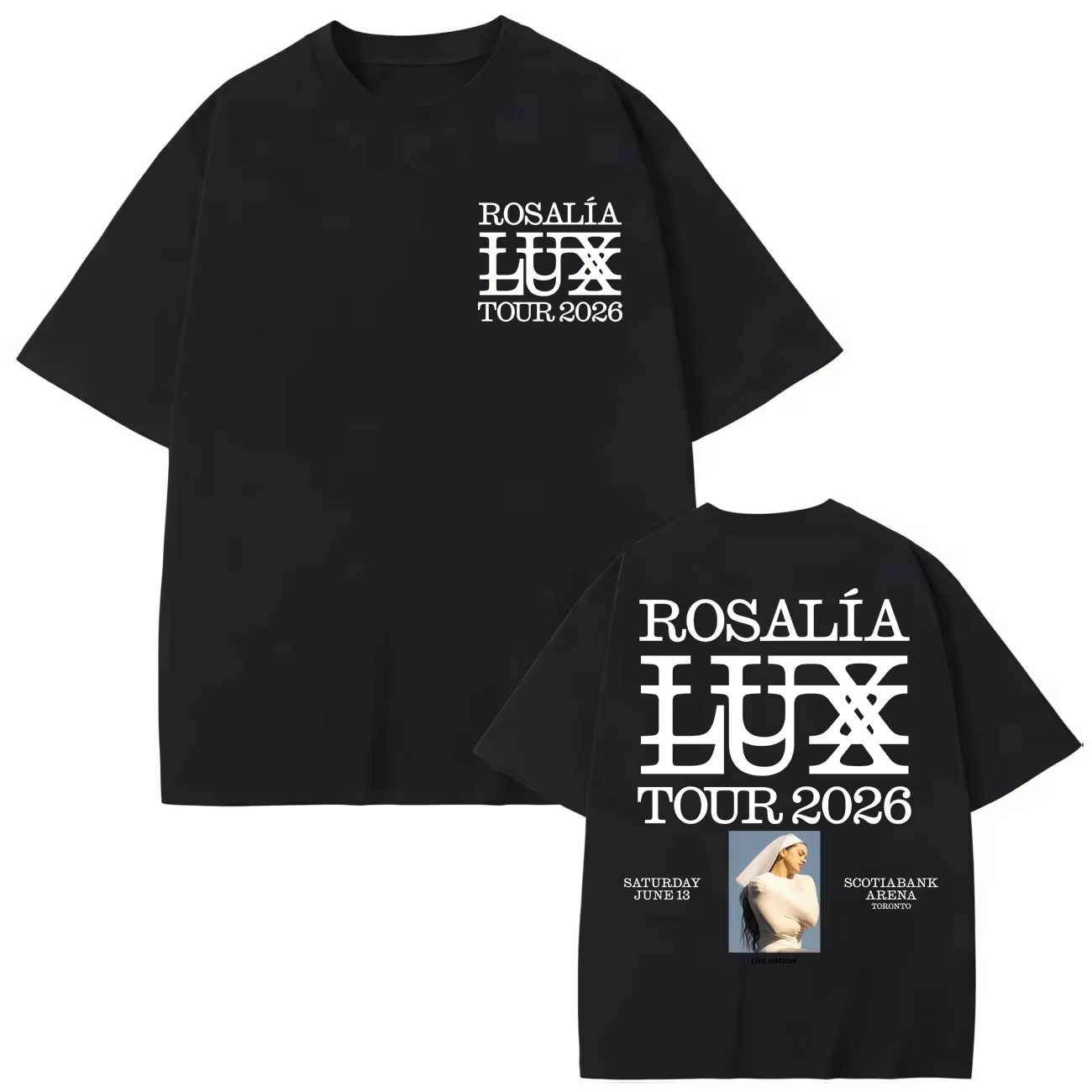 ROSALIA LUX tour T-SHIRT 2026  - Men'S Fashion Websites review and price