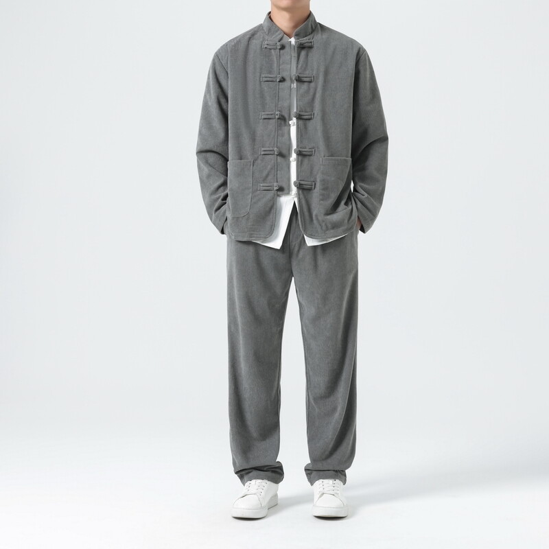 Men Corduroy Sets Men Tang Sui - Corduroy Jacket Men review and price