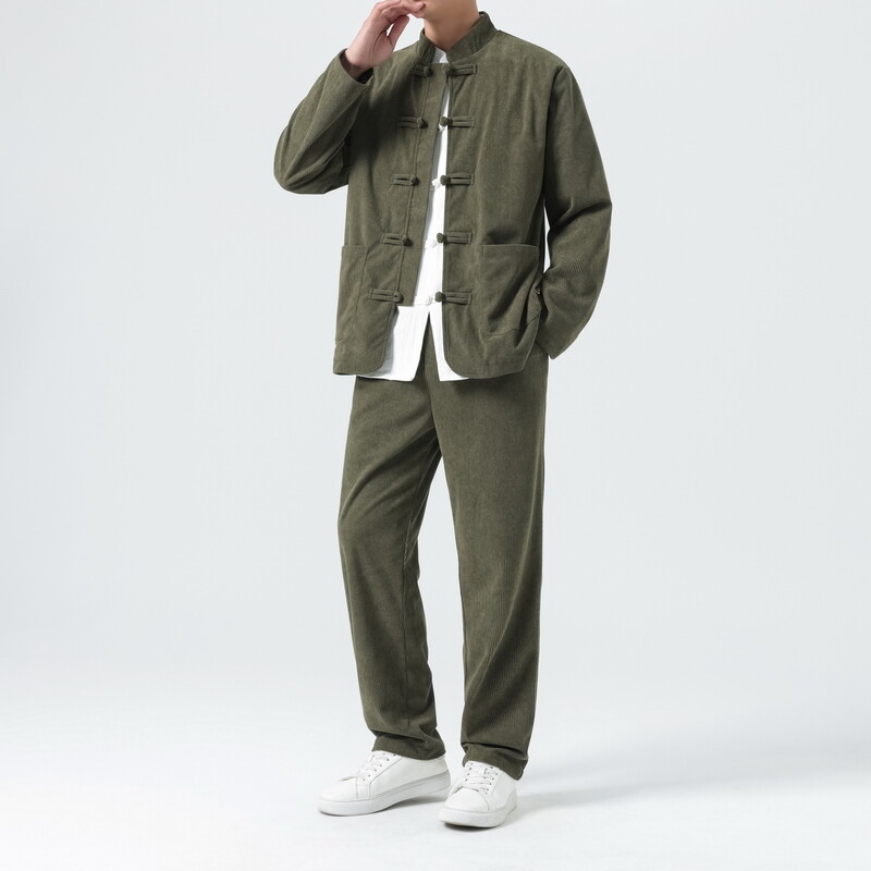 Men Corduroy Sets Men Tang Sui - Corduroy Jacket Men review and price