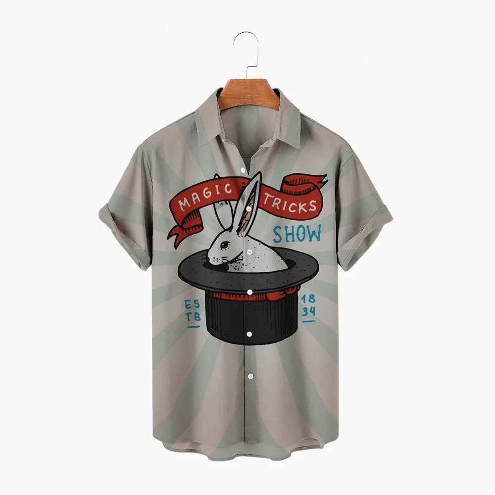 Circus Clown Hawaiian Fashion  - Jeans Shirt Fashion For Men review and price