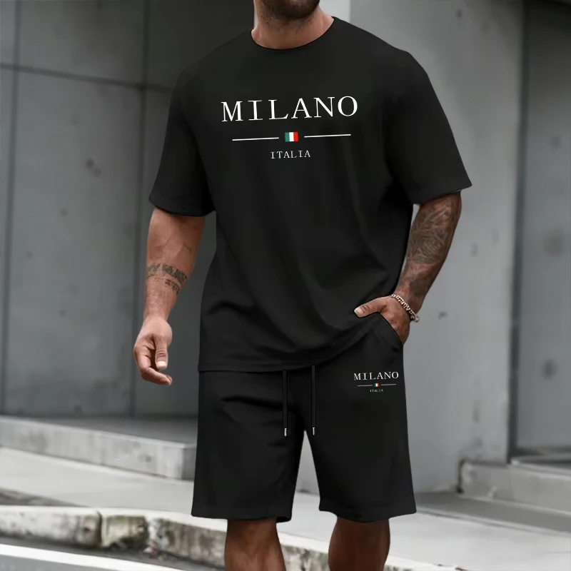 Men's Tracksuit Short Sleeve T - Mens Fashion Clothes review and price