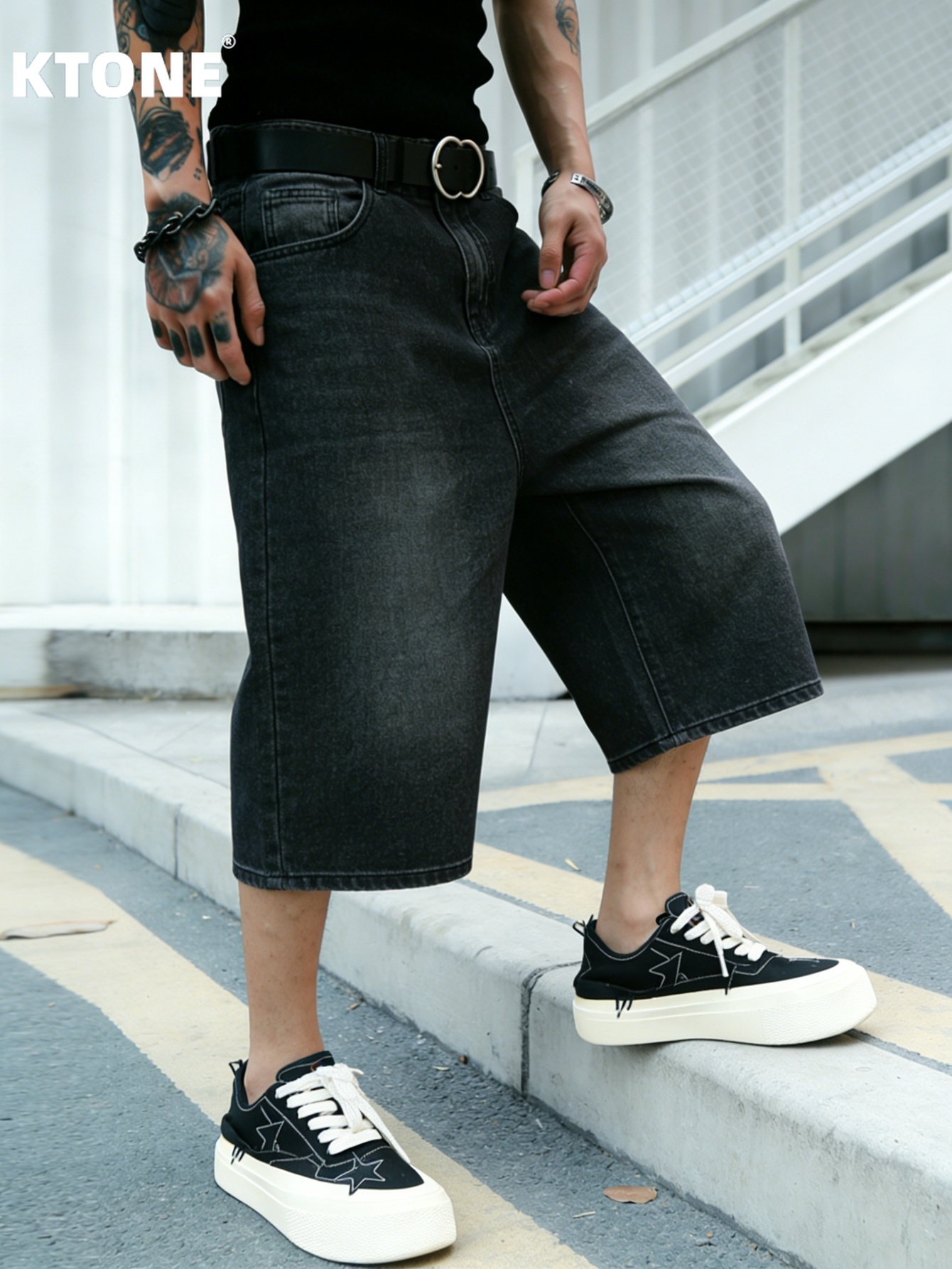 Fashion black non stretch deni - Mens Fashion Denim review and price