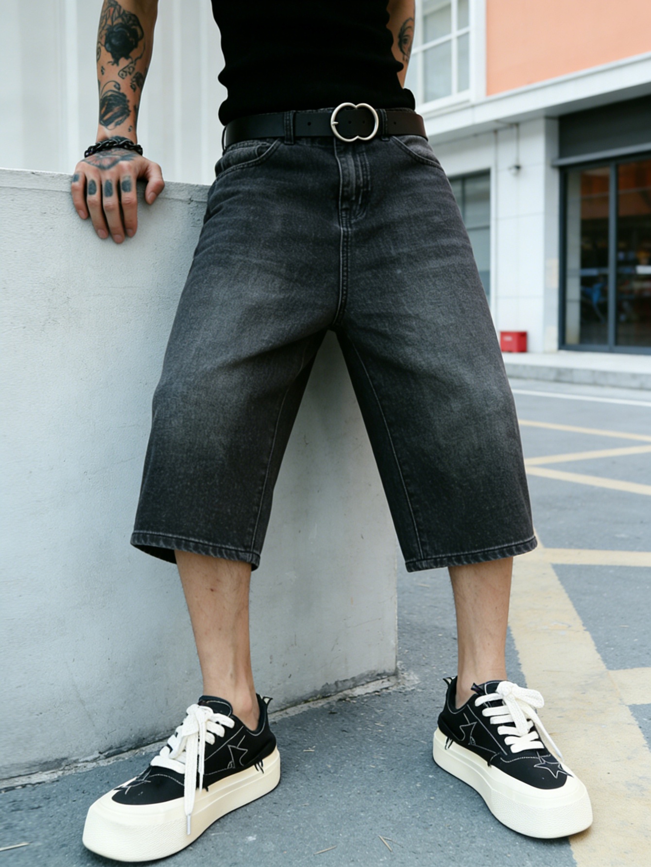 Fashion black non stretch deni - Mens Fashion Denim review and price