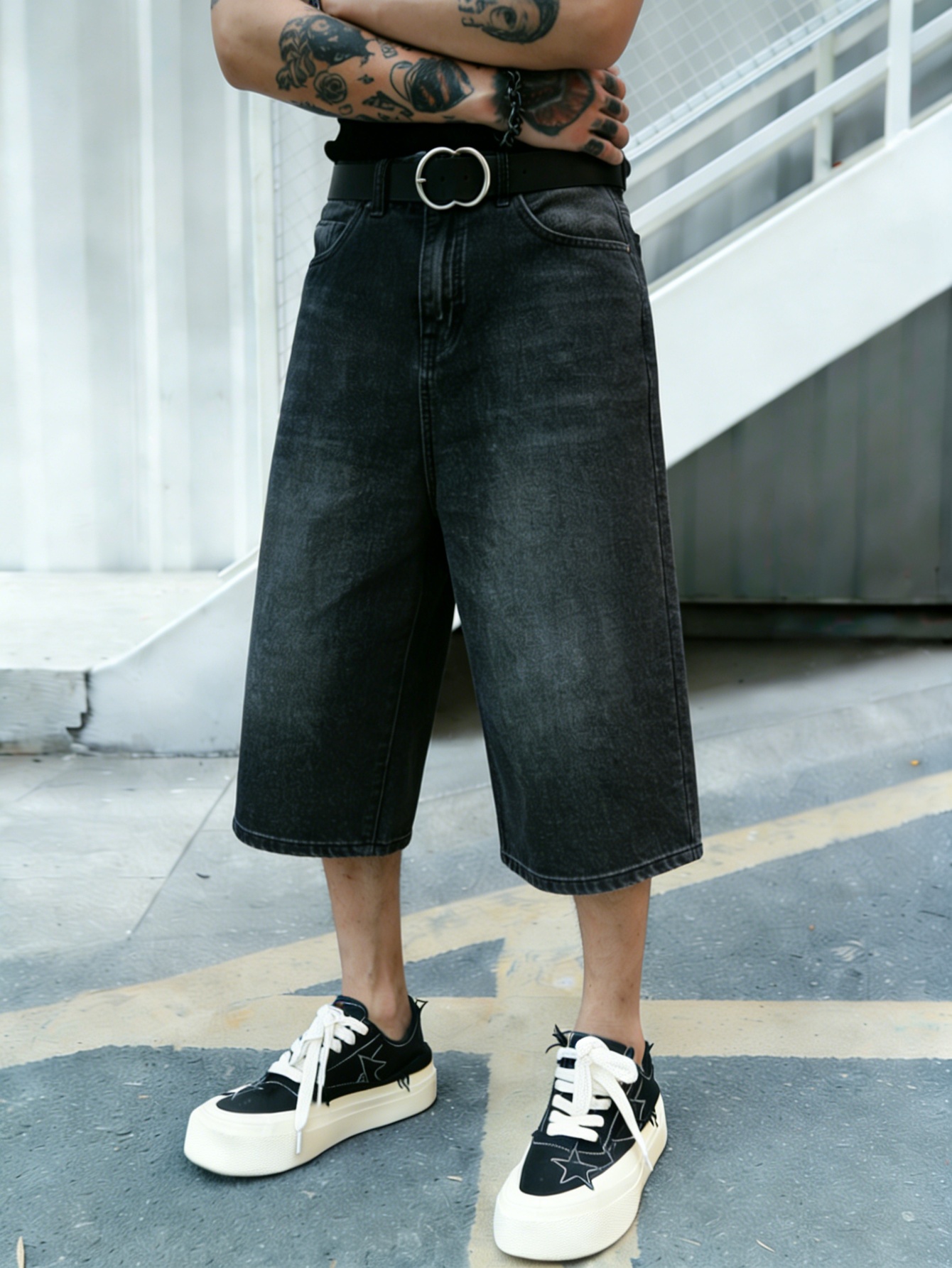 Fashion black non stretch deni - Mens Fashion Denim review and price