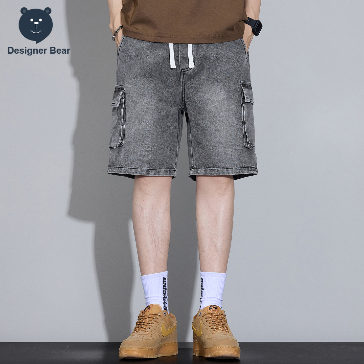 Men's Multi-Pocket Cargo Denim - Men'S Fashion Jeans review and price