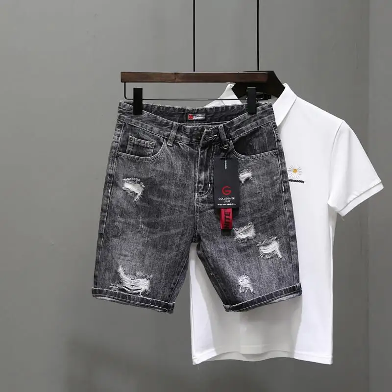 Men's Short Jeans Pants Black  - Mens Fashion Denim review and price