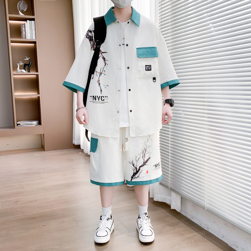 Shirt+shorts 2026 Summer New s - Mens Fashion Casual 2026 review and price
